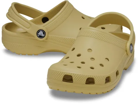 Crocs Classic Clog K, Zoccoli Unisex - Bambini e Ragazzi, Wheat, 32/33 EU