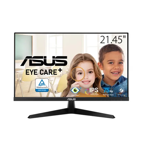 ASUS VY229Q Monitor Eye Care da 22” pollici (21.45) FHD (1920 x 1080), IPS 75Hz, Tempo di
