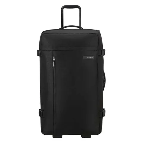 Samsonite Roader - Borsone L con Ruote, 79 cm, 112 L, Nero (Deep Black)