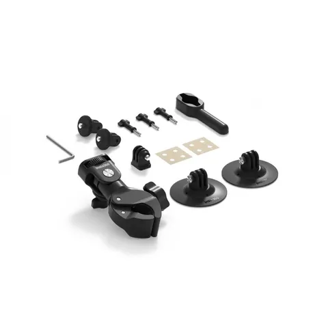 Insta360 Bundle Moto, Supporto Adesivo per Videocamera su Manubri, Paraurti e Altro