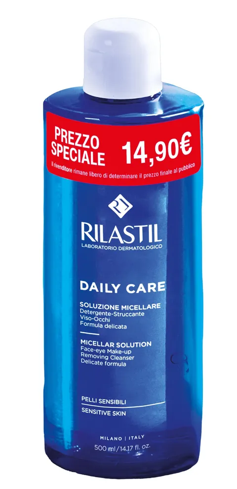 Rilastil - Rilastil Daily Care Acqua Micellare Struccante Viso e Occhi, 500ml