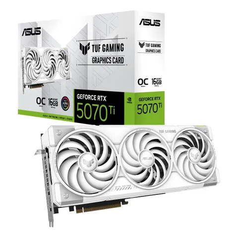 ASUS TUF Gaming Nvidia GeForce RTX 5070 Ti OC Edition, Scheda Grafica 16 GB GDDR7, 256