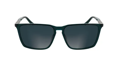 Calvin Klein Men's Sunglasses CK25505S - Transparent Petrol with Solid Blue Lens