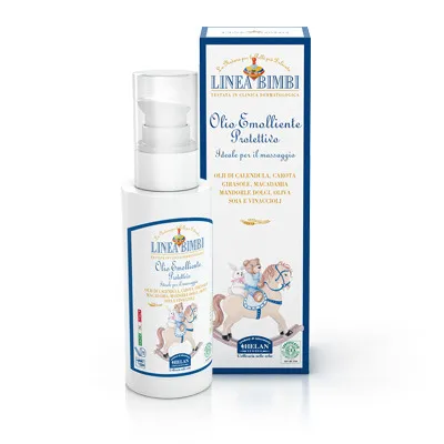 Helan, Linea Bimbi Bio - Olio Corpo Profumato, Emolliente e Protettivo per Neonato Ideale