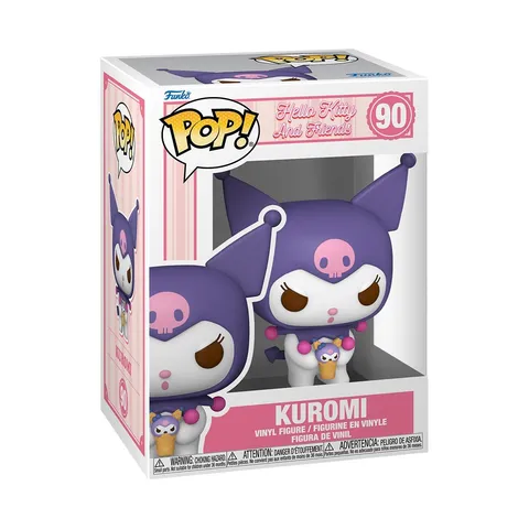 Funko POP! Sanrio: Hello Kitty and Friends - Kuromi - Figura in vinile da collezione