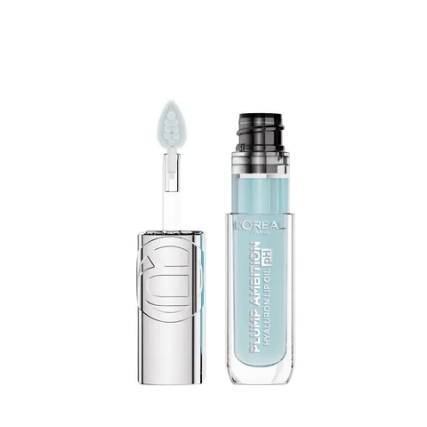 L'Oréal Paris, Olio Labbra Hyaluron Lip Oil PH, Gloss Non Appiccicoso, Rimpolpante e