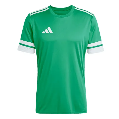 adidas Uomo Squadra25 Jersey Short Sleeve Shirt, Team Green/White, 3XL