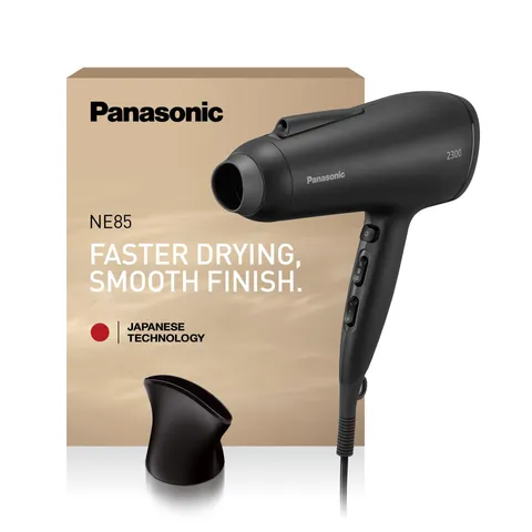 Panasonic EH-NE85-K825 Asciugacapelli agli Ioni Serie Fast Dry con Diffusore, Beccucci