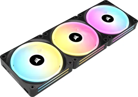 Corsair iCUE Link QX120 RGB Cupola Magnetica da 120 mm Ventole - Tripla Ventole Starter