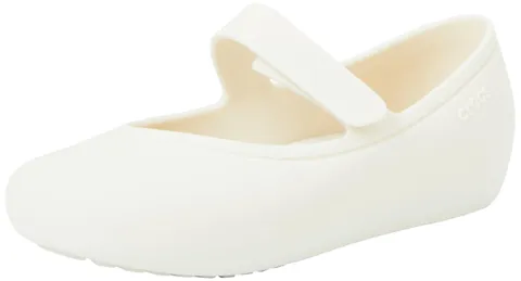 Crocs Unisex Bambino Brooklyn Flat K Scarpa bassa, Stucco, 38/39 EU