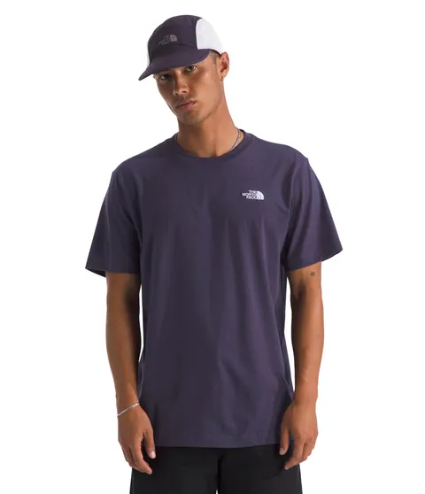 The North Face Evolution Simple Dome Regular Short SL T-Shirt da Uomo Endless Dusk XS