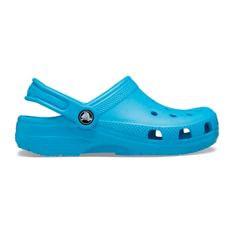 Crocs Classic Clog K, Zoccoli Unisex - Bambini e ragazzi, Blue Bolt, 32/33 EU