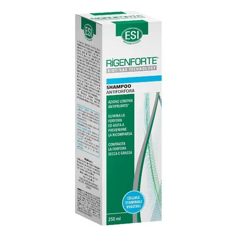 ESI - Rigenforte Shampoo Antiforfora con Biotinax, Contrasta la Forfora dei Capelli e il