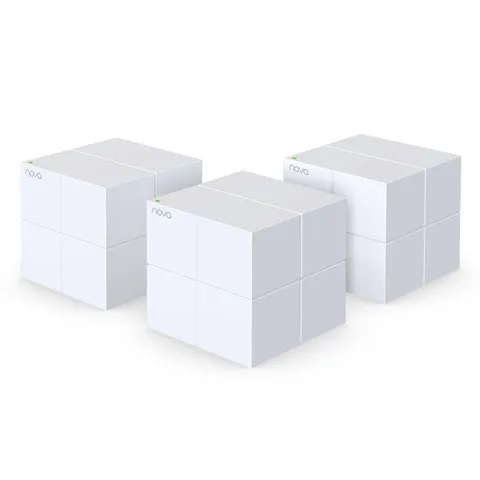 Tenda Nova MW6 WiFi Mesh, Dual Band AC1200, 2 Porte Ethernet Gigabit, Modalità Router e