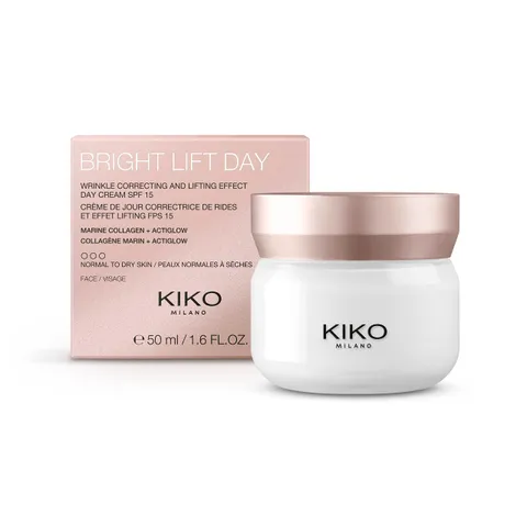 KIKO Milano Bright Lift Day | Crema Giorno Lifting Illuminante Con Collagene Marino - Spf
