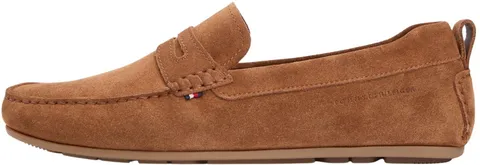 Tommy Hilfiger Core Hilfiegr Suede Driver Fm0fm05789, Scarpe Uomo, Brown (Coconut Grove), 40 EU
