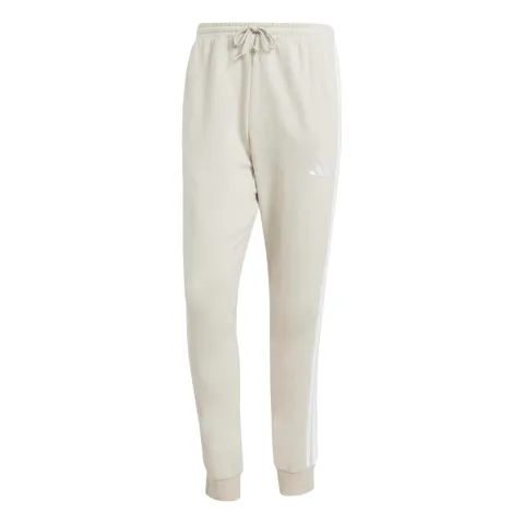 Adidas Homme Essential Three Stripes French Terry Pant, Wonder Alumina/White, L