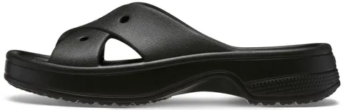 Crocs Classic Womens Cross Strap, Infradito Donna, Nero, 42/43 EU