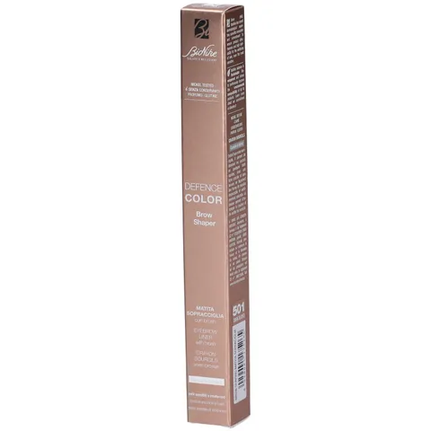 BioNike Defence Color - Brow Shaper Matita Sopracciglia con Pettine Modellante, Mina