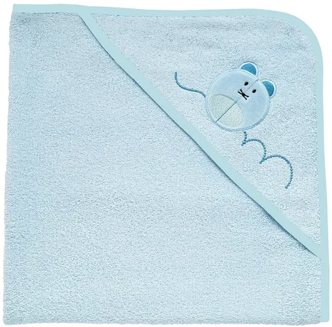 Chicco Asciugamano Cappuccio Spugna Cotone 0M+ Azzurro