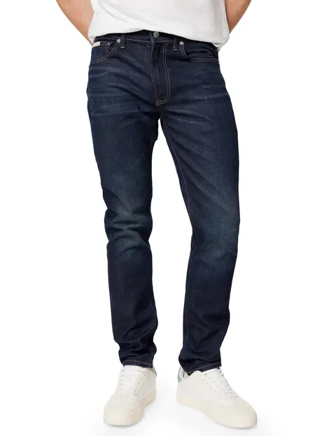 Calvin Klein Jeans da Uomo Slim Taper Sapphire Tango Jean LV04RD700G, Blu (Sapphire
