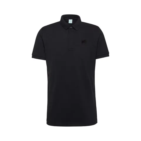 Mammut Polo da Uomo con Logo Nera L