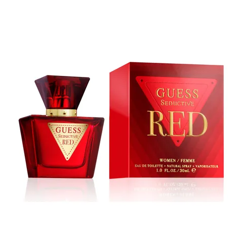 Guess Seductive Red, Eau de Toilette da Donna, Profumo Gourmand, 30 ml