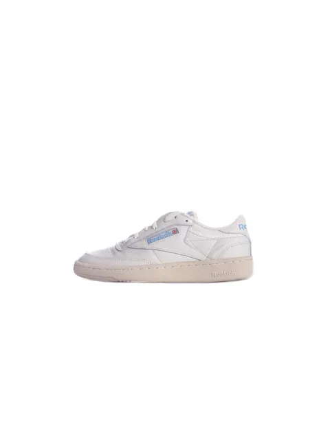 Reebok Club C 85 Vintage, Sneaker Unisex - Adulto, Chalk Alabas Essblu, 45 EU