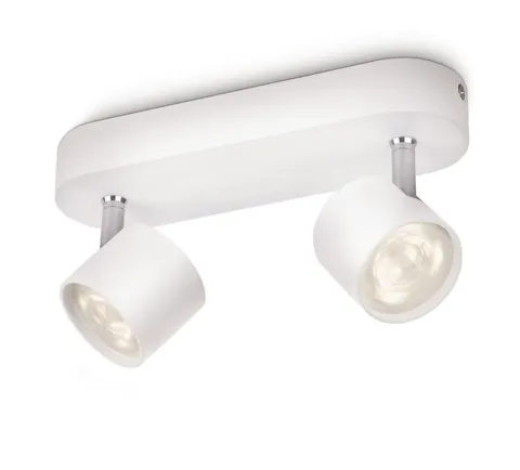 Philips LED Star Lampadario 2 Faretti Orientabile