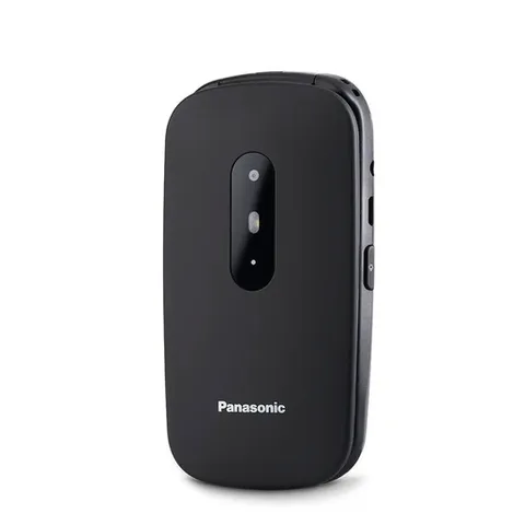 Panasonic KX-TU446EXB Telefono Cellulare Facile, Compatibile con Apparecchi Acustici