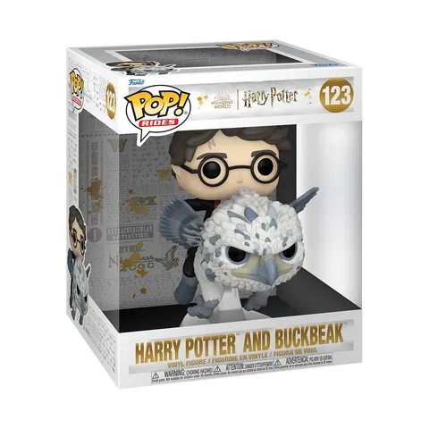 Funko POP! Rides Deluxe: Harry Potter Prisoner Of Azkaban - Harry & Buckbeak - Figura in