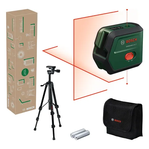 Bosch livella laser multifunzione UniversalLevel 2 (linee laser a croce incl. punti a