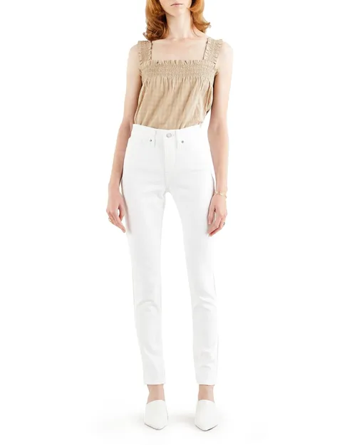 Levi's 311 Shaping Skinny, Jeans Donna, Soft Clean White, 32W / 30L