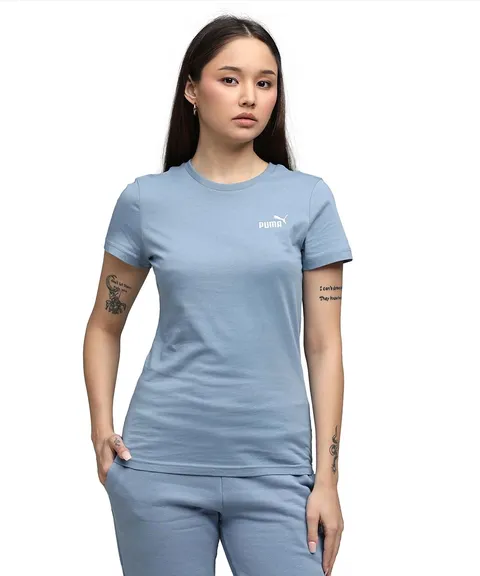 PUMA Maglietta Unisex con Logo Ess No. 1 (S) (Confezione da 1)