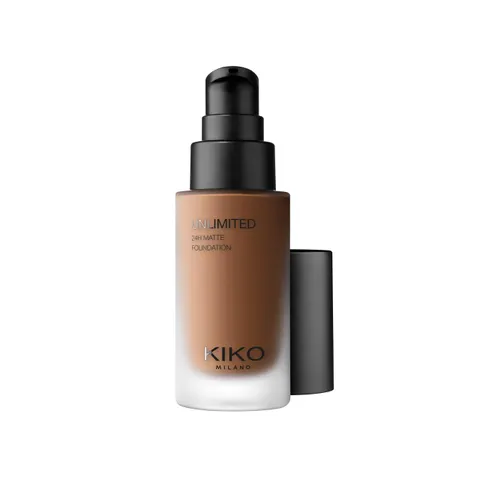 KIKO Milano Unlimited 24H Matte Foundation 9.5 NG, Fondotinta Fluido Mat A Lunga Tenuta