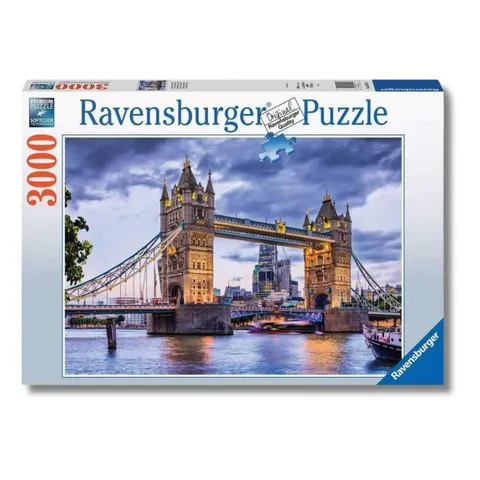Ravensburger Puzzle 3000 Pezzi La bellissima città Londra - Puzzle Adulti +14 anni, 121 x