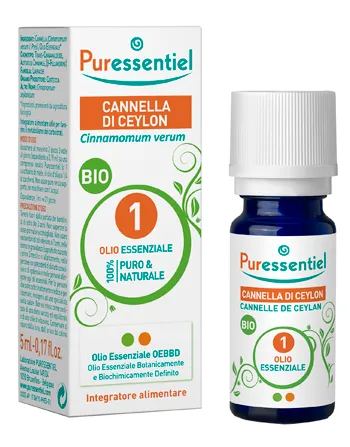 Puressentiel Olio Essenziale di Cannella Ceylon BIO 5 ml