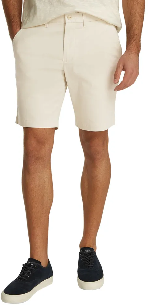 Tommy Hilfiger Uomo Pantaloncini Brooklyn 1985 Corti, Avorio (Newsprint), 30W