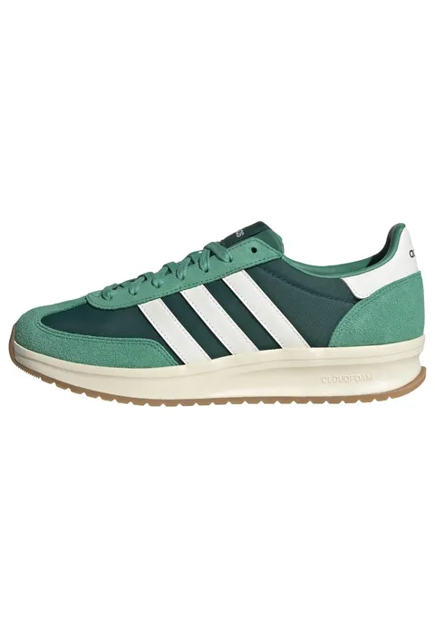 adidas Uomo Run 70S 2.0 Shoes, Collegiate Green/Core White/Semi Court Green, 42 EU