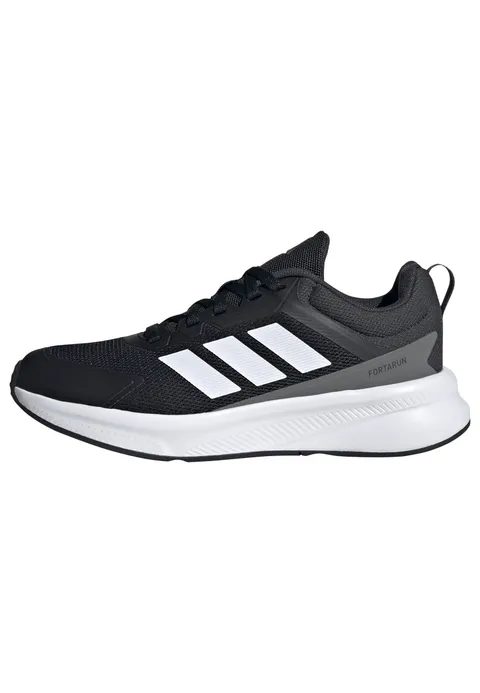adidas Unisex - Bambini e Ragazzi Fortarun 4.0 Junior Shoes, Core Black/Cloud