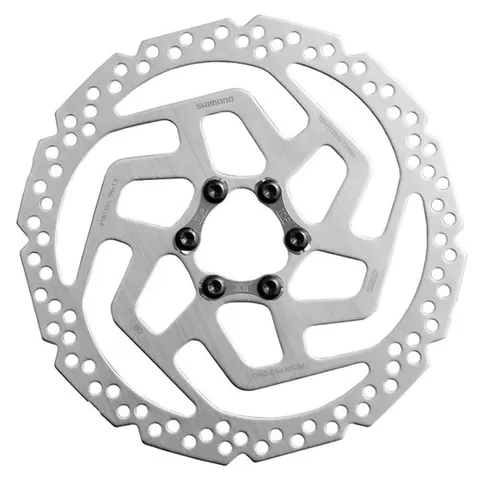 Shimano ES-MRT26MP Disco freno Argento 180 mm