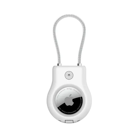 Belkin Custodia per AirTag con filo metallico (Secure Holder, guscio protettivo per