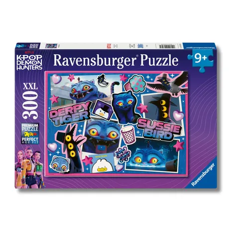Ravensburger - Puzzle K-Pop Demon Hunters, 300 Pezzi XXL - Puzzle Bambini 9 Anni