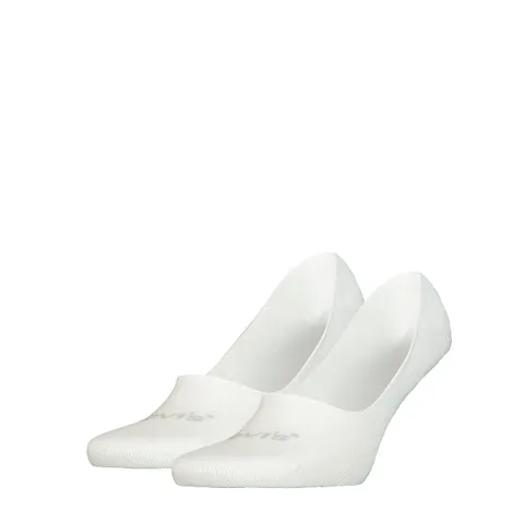 Levi's Footie, Calzini Unisex - Adulto, Sostenibile Bianco, 39-42