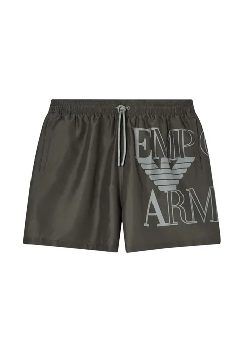 Emporio Armani Boxer Uomo Bold Logo Verde S
