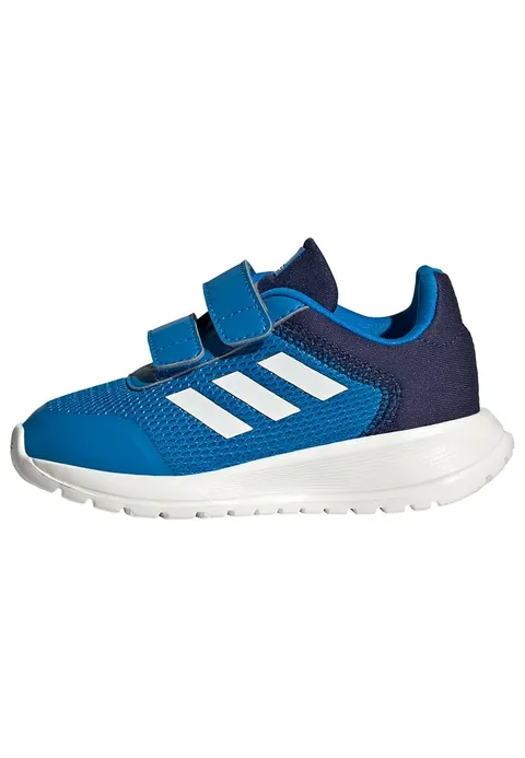 adidas Unisex - Bimbi 0-24 Tensaur Run Shoes, Blue Rush / Core White / Dark Blue, 20 EU