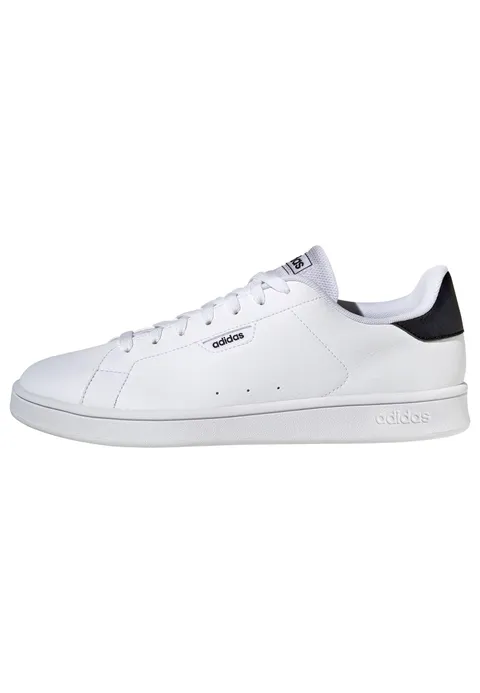 adidas Uomo Urban Court Shoes, Ftwr White/Ftwr White/Core Black, 42 2/3 EU
