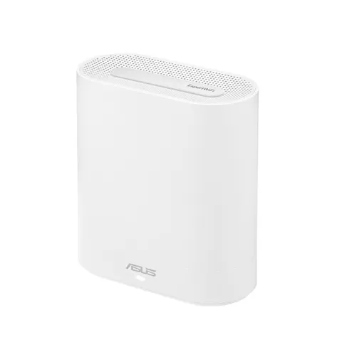 ASUS ExpertWiFi EBM68 Sistema Tri-Band WIFI 6 Mesh, Business, supporta fino a 5 SSIDs, Guest Portal, 2.5 Gbps, Sicurezza Network Enterprise, ExpertWiFi app, Bianco, confezione da 1 pezzo