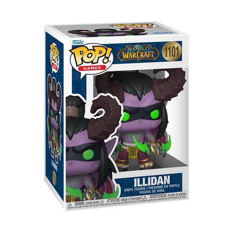 Funko POP! Games: World of Warcraft - Illidan - 1 in 6 chance of receiving the rare Chase