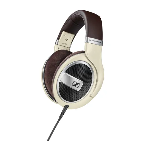 Sennheiser HD 599 Cuffia Aperta, Circumaurale, Avorio